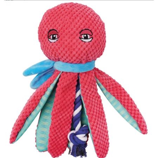 Picture of Recycled Octopus Plush Toy for Dogs | Eco-Friendly & Fun